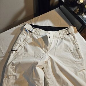 Misty mountain outerwear white size LG 29" inseam winter ski/snow pants